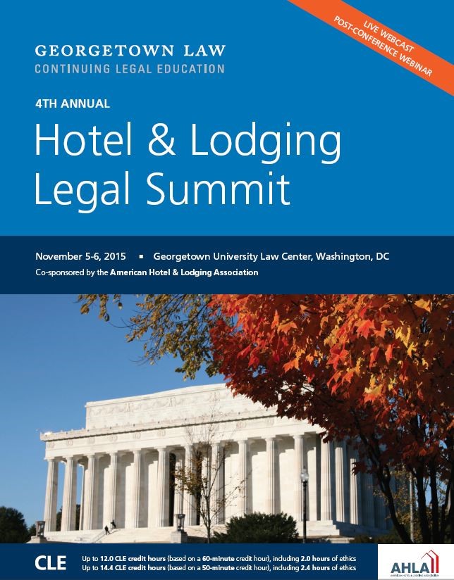 2015 Hotel & Lodging Legal Summit
